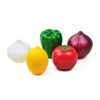 Storage Boxes Bins Creative Plastic Onion Green Pepper Garlic Shaped Food Containers Crisper Lemon Fruits Case Fresh Box Refrigerator Home 221008