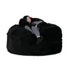 Chair Covers Drop Plush Bean Bag Cover Sofa Bed Without Filler Large Comfortable Gaming Party Living Room Decoration