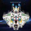 Moc Millennium Falcon 모델 빌딩 블록 K110 Star Plan 05007 75105 Creative Bricks Kids Education Assembly Toys 크리스마스 선물