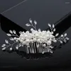 Haarspangen Kindergeburtstag Tiara Prinzessin Show Blumenmädchen Kamm Ornament Koreanischer Stil Haarnadel Braut Brautjungfer Hochzeit S