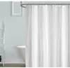 Duschvorhänge, moderner schwarzer Duschvorhang, wasserdichter Stoff, einfarbig, Badezimmer-Vorhang, große, breite Badewannenabdeckung, CY52802 221008