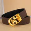 Riemen heren riem echt lederen mannelijke legering metaal g buckle designer taille riem voor mannenjeans