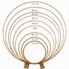 Party Decoration Wedding Arch Balloon Stand Birthday Decorations Round Backdrop Bow For Balloons Metal Circle Backdrops Decor