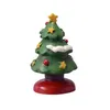 Decorações de Natal Mini Árvore Modelo de Resina Pintado à Mão Modelo de Fatuagem de Desktop Decoração de Mesa de Areia Decoração de Mesa