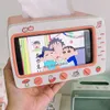 Tissue Boxes Napkins Cute Plastic Home Multifunctional Kawaii Desktop TV Case Simple Creative Storage Napkin Holder Paper Tray 221008