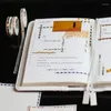 ギフトラップレター愛好家と紙テープベーシックシリーズゴールドスリム日本語テントアイテム装飾的なステッカーグリーティングカードDIY