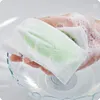 Storage Bags Japan Style Cleansing Soap Bag Handmade Hanging Net 10 Pcs/Lot Bath Facial Cleanser Foam