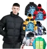 Designer heren pufferjack donsjacks winterparka's katoenen jassen high street dikker afneembare hoed bovenkleding badge decoratie vulling sneeuw bergkleding