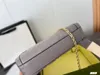 Borsa a tracolla di alta qualità design di design Borsa a clip da donna in rilievo