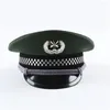 BERETS Big Brimmed Security Hats Etiquette Cap för en Guard Honor TV FLIM Band Show Hallowmas Cosplay