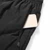 Pantaloni da jogging da uomo di abbigliamento da yoga 80% pantaloni da anatra bianca Dwon tenere caldi pantaloni della tuta tasca pantaloni lunghi S-4XL taglia Pluse