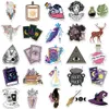 50PCS Bohe Witchy Apothecary moon Graffiti Stickers Witch Sticker Astrology Tarot Goth Waterproof Toy Decals4580800