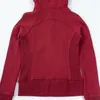 LL Women Fleece Hoodie Zipper Jacket Yoga ارتداء سميكة الخريف الشتوية ارتداء الكشمير الرياضية أعلى ملابس مقنع