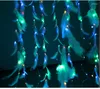 Strings Curtain LED String Light Feather Star Lighting Girl Heart Room Decoration Holiday Christmas