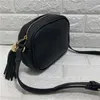 Wysokiej jakości mody kobiety torebki torebki Tassel torebki crossbody soho disco designer na ramię frędzle torebka lady