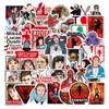 50pcs Stranger Things Naklejki do butelki z wodą fajne tv Wodoodporna naklejka winylowa na deskorolkę laptopa dla nastolatków