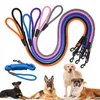 Dog Collars Leash Durable Nylon Webbing Zinc Alloy Hook Suitable For Large Pet Dogs Leashes Alaskan German Shepherd Labrador