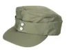 Boinas WWII EJÉRCITO ALEMÁN EM SUMMER PANZER M43 GORRA DE ALGODÓN DE CAMPO EN TAMAÑOS Reproducción Tienda militar