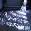 Strings 3X3M 6X3M LED Meteor Shower Rain Light Water Flow Waterfall Window Curtain String Wedding Christmas Fairy Garland