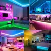 Strisce LED Strip Light Bluetooth compatibile RGB 2835 SMD Lampada flessibile Nastro 5M 10M 15M Per la camera di Natale Decorazioni per la casa DC12V