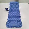 Ультрасорный настройка надувного надувного подушки для спящего кемпинга коврик