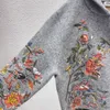 Designer de chandails pour femmes 902 automne femmes pull Style à manches longues à capuche Cardigan gris femmes meiyi MJPN