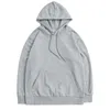 Sweat-shirt à capuche pour hommes, décontracté, polaire, noir, blanc, mode, manches longues, manteaux, G221008, 2022