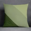 Pillow Green Leaf Series Gift Cover Home Office Furniture Bedroom Sofa Car Polyester Print