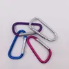 6 D-type wire diameter Hooks 4.2mm 5.2mm aluminum alloy mountaineering buckle water bottle speaker charging treasure backpack webbing quick hanging