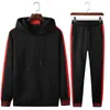 Men's Tracksuits Tracksuit Set Men Sportswear Suit Autumn Winter Hooded Pullover Sweatshirt Gyms Outfit Hoodies Sweatpants Male 2 Piece 2022 G221007