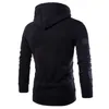 Erkek Trailtsits 2022 Yeni Moda Erkekler Sonbahar/Kış Zipper Hoodie ve Sweetpants Sıradan Kapüşonlu Kazak Terozlu Terozlu Sıcak Jogging Suit G221007