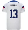 New 23 24 PULISIC MCKENNIE soccer Jerseys REYNA AARONSON USAS Football shirt 2023 2024 WEAH ACOSTA FERREIRA DEST DUNN MORGAN ADAMS Home Away Men kids kit uniform