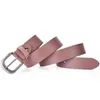 Belts Fashion Women's Belt Solid Needle Buckle Waistband Leisure Leather With Jeans Classic Style