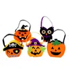 Halloween Toys Pumpkin Bags Pumpkin Candy Bucket Trick or Treat Holder Holder Bag Goodies For Boys Girls Party Favor Cosplay Home Decoratie