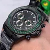 Boîtier avec montre en diamant montres mécaniques automatiques 40mm montres-bracelets d'affaires montre-bracelet étanche Montre de Luxe