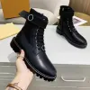 New winter Flat Boots Ankle Boot Booted Shoes Women Territory Fashion Letter Print Top Designer Ladies Winter