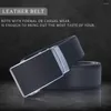 Cinturones para hombre, cinturón de cuero genuino de alta calidad, hebilla automática de trinquete, cinturón para hombre, informal de negocios, de lujo para hombre