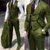 Mans br￶llop kostymer man brudgum b￤r smokar blazer party aff￤rsdr￤kt br￶llop prom kl￤nningar toppiga blindare 3pieces 03