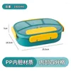 Dinnerware Sets 1800ML Bento Lunch Box Containers For Adult/Kid/Toddler Microwave Freezer Safe Office Workers Student