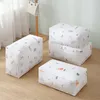 Sacs de rangement PEVA ménage vêtements en plastique surdimensionnés et sac de tri pour couettes en coton emballage de bagages en mouvement étanche à l'humidité