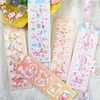 Gift Wrap Cartoon Cute Bear Animal Laser Sticker DIY Idol Card Scrapbooking Material Deco Stationery Stickers Kawaii Art Supplies