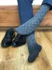 Men's Socks Tube Men's Formal Dress Business Men Streetwear Stocks Local de trabalho Sexy Quality