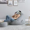 Stoelhoezen banken deksel puff stoelen zonder vulstof linnen lounger stoel zitzak pouf couch tatami salon asiento slaapkamer