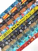 Magic Academy Keychains Lanyards 은행 신용 카드 소지자 전화 키 사무용 공급을위한 동물 끈을 가진 신원 배지