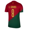 24 25 Fernandes Diogo Soccer Jerseys Euro Por Portuguese Training Retro 1972 Bruno Fernandes 2023 2024 Andre Silva Joao Felix Neves Men Kids Kits Socks Football Shirt