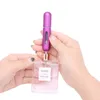 5 ml de perfume maquiagem de maquiagem Spray auto -bomba recarregável alumínio mini engarrafamento de parfum