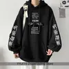 Felpe con cappuccio da uomo Felpe Anime Jujutsu Kaisen Gojo Satoru Comics Eyes Felpa con cappuccio Uomo Moda Hip Hop Streetwear Pullover Tops Loose Fleece Hooded G221008