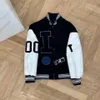 Moda varsity hayvan mektubu havlu nakış ceketleri tığ işi çiçek beyzbol ceketi cadde çiftleri kadınlar erkekler ceket hfxhjk109385247