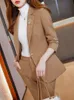 Damskie garnitury Blazers Kobiety Eleganckie eleganckie spodnie biznesowe Suitu