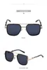 Luxury sunglasses European and American square Designer sunglasses for men Steampunk style big framed Sunglasses